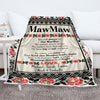 You Will Always Be Our Grandma Personalized Blanket