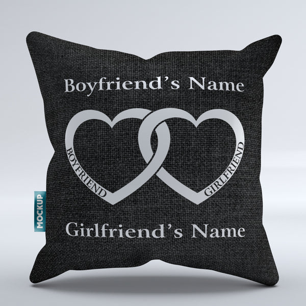 Black boyfriend clearance pillow