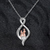 Always My Daughter Forever My Friend Sterling Silver Necklace