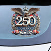 USA 250th Anniversary Eagle Car Window Decal Sticker — 1776-2026 Patriotic Vinyl | Truck, SUV, Car