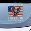 USA 250th Anniversary Eagle Car Window Decal Sticker — 1776-2026 Patriotic Vinyl | Truck, SUV, Car