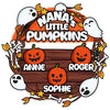 Custom Grandma's Halloween Pumpkins Metal Sign