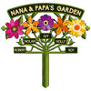 Custom Nana's Garden - Metal Garden Stakes