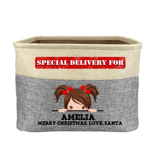 Special Delivery For - Personalized Christmas Gift Box For Kids