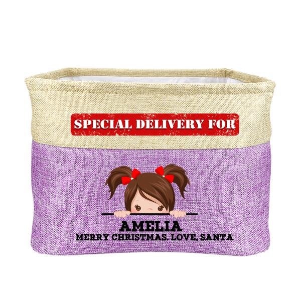 Special Delivery For - Personalized Christmas Gift Box For Kids