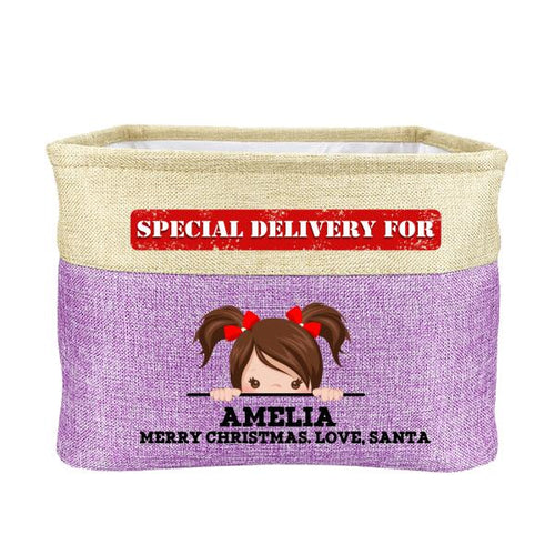 Special Delivery For - Personalized Christmas Gift Box For Kids
