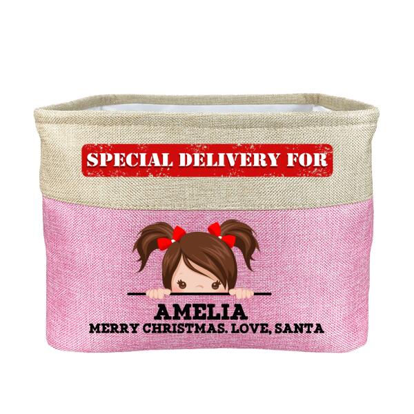 Special Delivery For - Personalized Christmas Gift Box For Kids