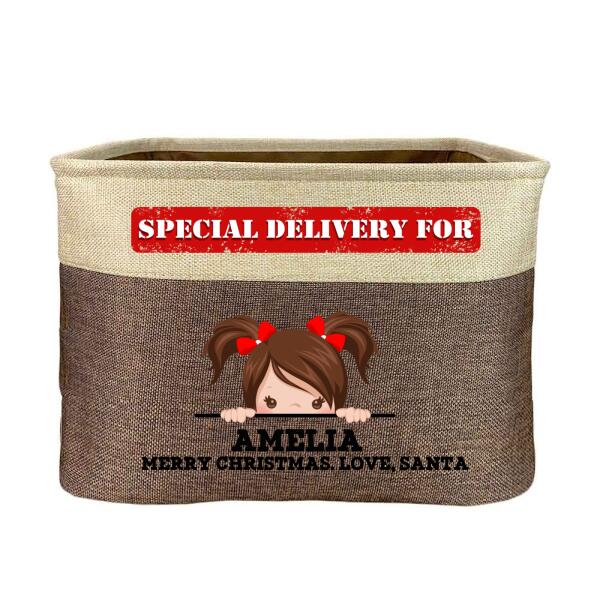 Special Delivery For - Personalized Christmas Gift Box For Kids