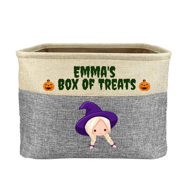 Personalized Halloween Treat Box For Kids