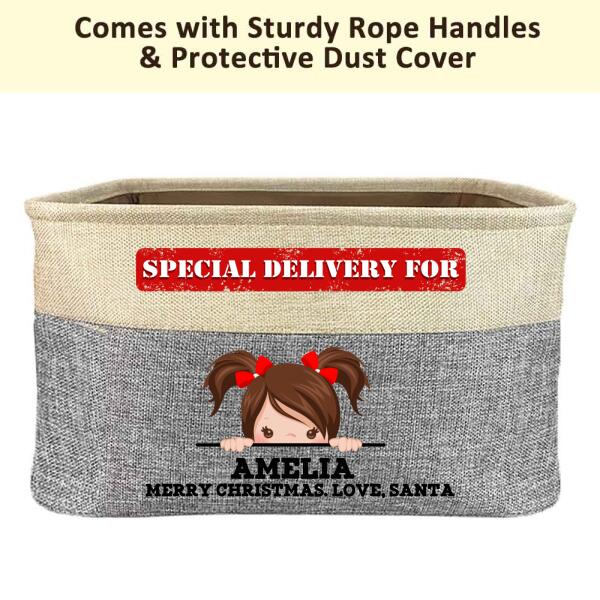 Special Delivery For - Personalized Christmas Gift Box For Kids