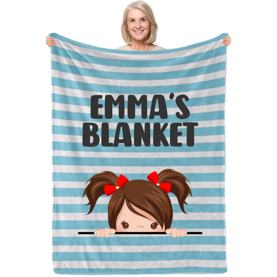 Personalized Kid's Blanket