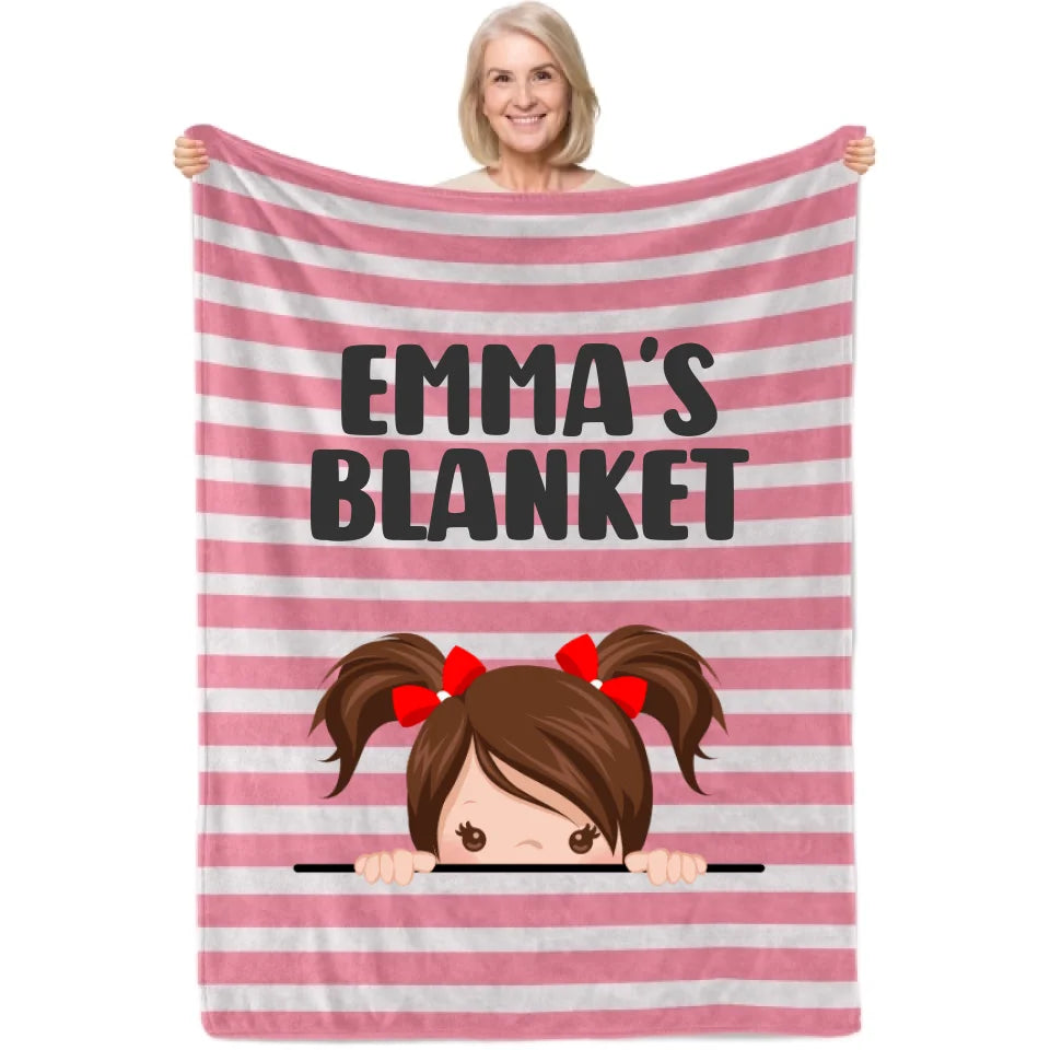 Personalized Kid's Blanket
