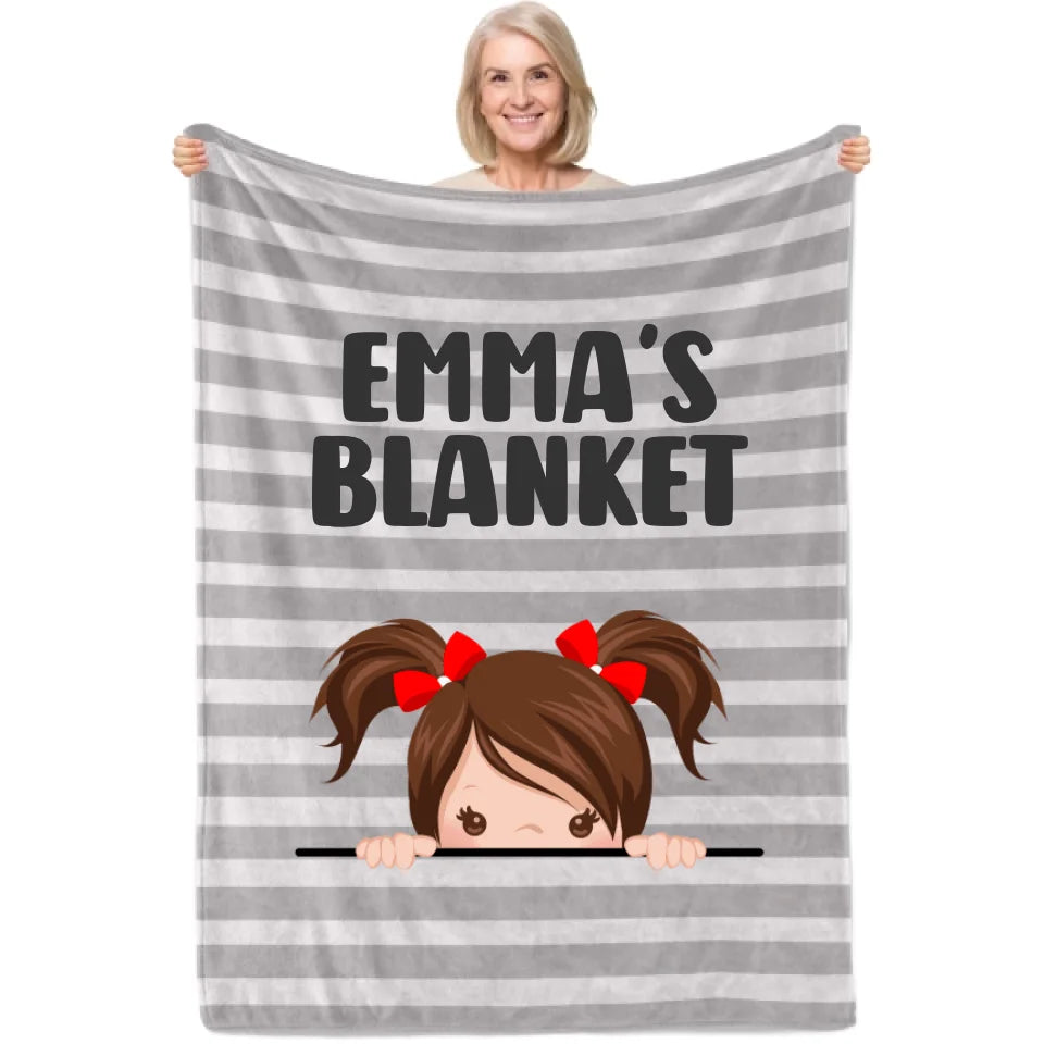 Personalized Kid's Blanket
