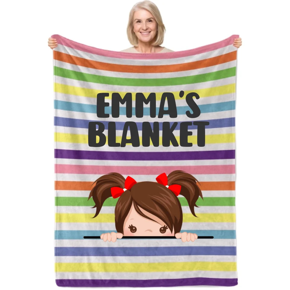 Personalized Kid's Blanket