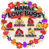 Custom Grandma's Love Bugs Metal Sign