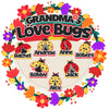 Custom Grandma's Love Bugs Metal Sign