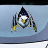 USA 250th Anniversary Eagle Car Window Decal Sticker — 1776-2026 Patriotic Vinyl | Truck, SUV, Car