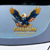USA 250th Anniversary Eagle Car Window Decal Sticker — 1776-2026 Patriotic Vinyl | Truck, SUV, Car