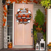 Custom Grandma's Halloween Pumpkins Metal Sign