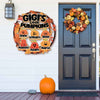 Custom Grandma's Little Pumpkins Metal Sign