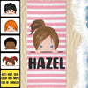 PERSONALIZED BEACH TOWEL FOR KIDS