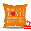 All You Need is Love and Grandkids Personalized Throw Pillow Cover - 18