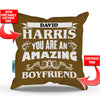 Amazing Partner Personalized Throw Pillow Cover - 18