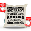 Amazing Partner Personalized Throw Pillow Cover - 18