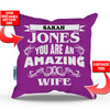 Amazing Partner Personalized Throw Pillow Cover - 18