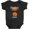 Grandma's Pumpkins Halloween Personalized Onesie