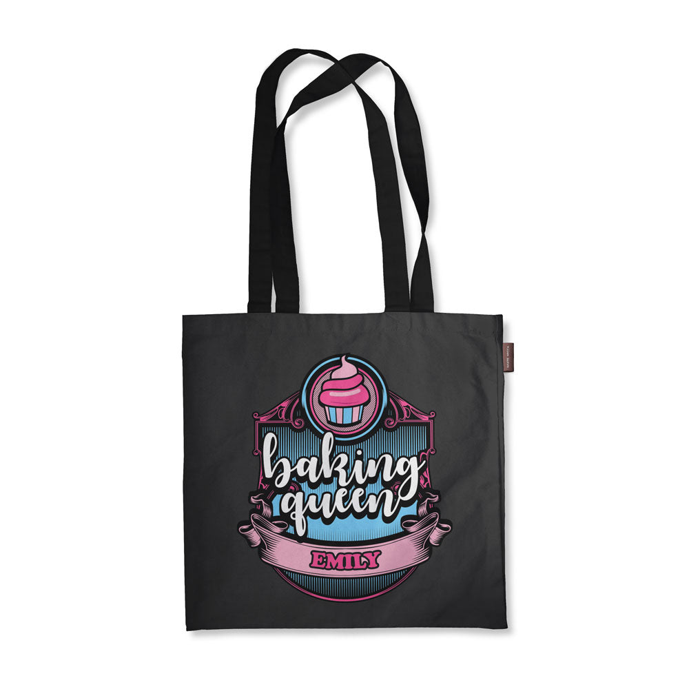 Baking Queen Personalized Tote Bag - 18" X 18”
