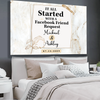 It All Started - Personalized Premium Canvas