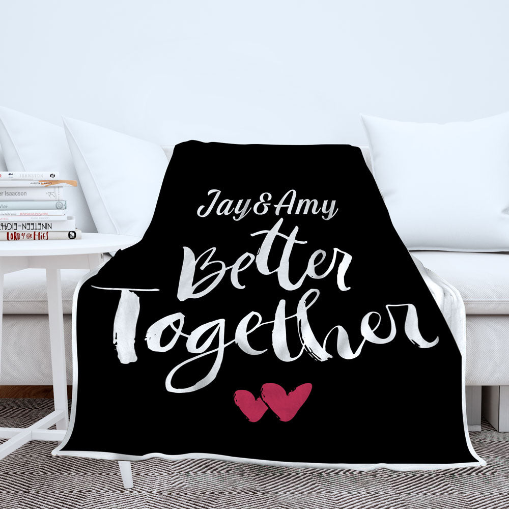 Better Together Personalized Blanket