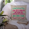 Can't Wait For Happily Ever After Personalized Throw Pillow with Insert