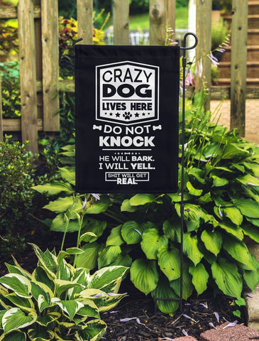 Crazy Dogs - Shit Will Get Real Flag