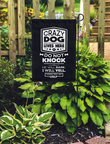 Crazy Dogs - Things Will Get Ugly Flag