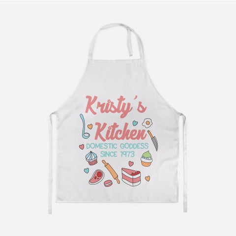 Domestic Goddess Personalized Apron