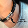 Father's Day Personalized Bracelet for Men