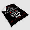 Our First Valentine's As Mr & Mrs Personalized Blanket – Style 1