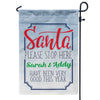 Santa They Have Been Good Christmas Personalized Flag