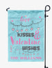 Valentines Wishes Personalized Flag