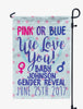 Gender Announcement Personalized Flag