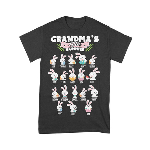 Grandma’s Little Easter Bunnies Personalized Unisex T-shirt