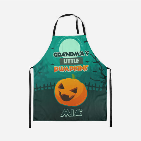 Grandma’s Pumpkins Halloween Personalized Apron