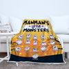 Grandma’s Monsters Halloween Personalized Blanket