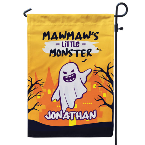 Grandma’s Monsters Halloween Personalized Flag