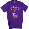 Grandma's Little Reindeer Personalized T-Shirt