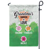 Grandma’s Garden Of Love Personalized Flag