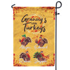 Grandma's Little Turkeys Personalized Flag