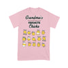Grandma’s Favorite Chicks Personalized Unisex T-shirt